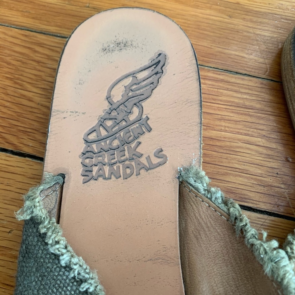 Ancient Greek sandals slip ons - Picture 3 of 11